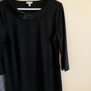 talbots ponte knit dress
